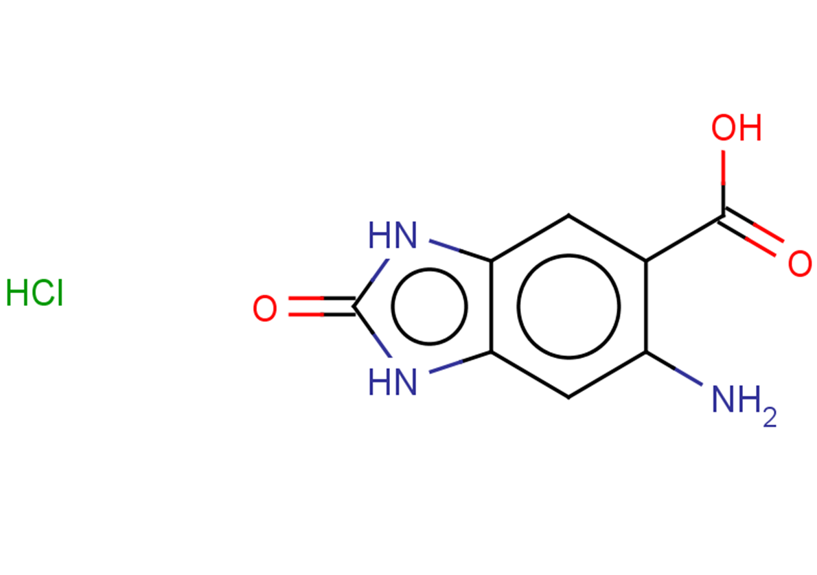 6-amino-2-oxo-2,3-dihydro-1H-1,3-benzodiazole-5-carboxylic acid hydrochloride