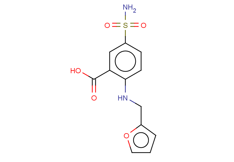2-{[(furan-2-yl)methyl]amino}-5-sulfamoylbenzoic acid