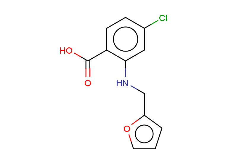 4-chloro-2-{[(furan-2-yl)methyl]amino}benzoic acid