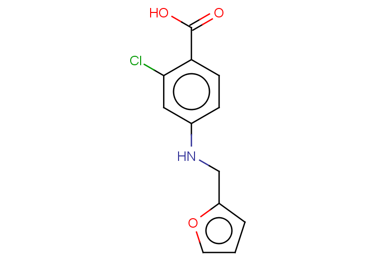 2-chloro-4-{[(furan-2-yl)methyl]amino}benzoic acid