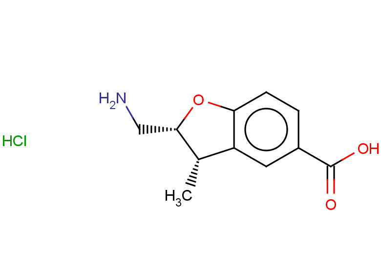rac-(2R,3S)-2-(aminomethyl)-3-methyl-2,3-dihydro-1-benzofuran-5-carboxylic acid hydrochloride, cis