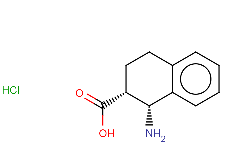 rac-(1R,2R)-1-amino-1,2,3,4-tetrahydronaphthalene-2-carboxylic acid hydrochloride, cis