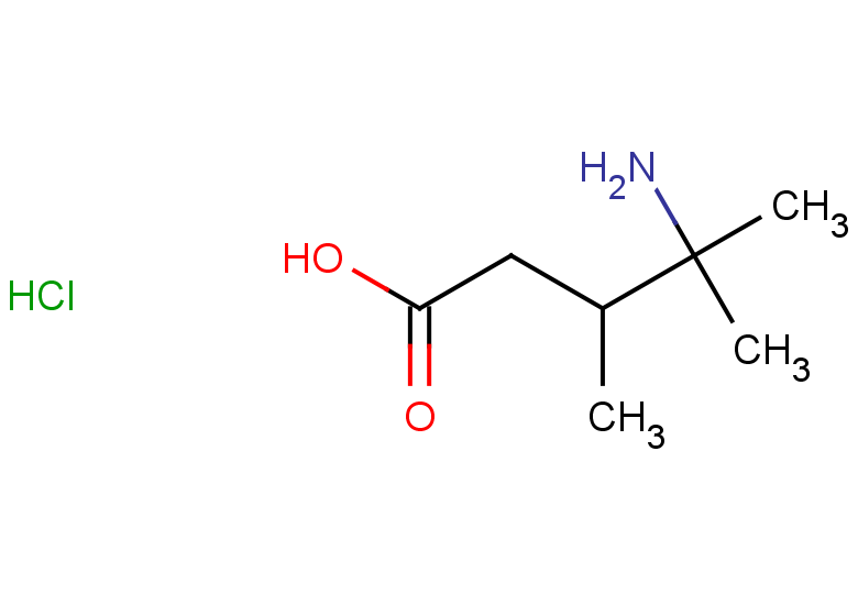 4-amino-3,4-dimethylpentanoic acid hydrochloride