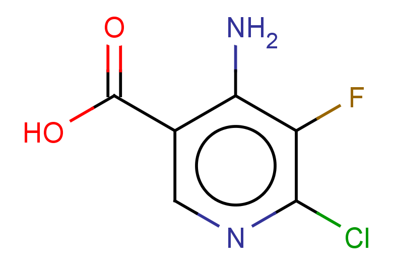 4-amino-6-chloro-5-fluoropyridine-3-carboxylic acid
