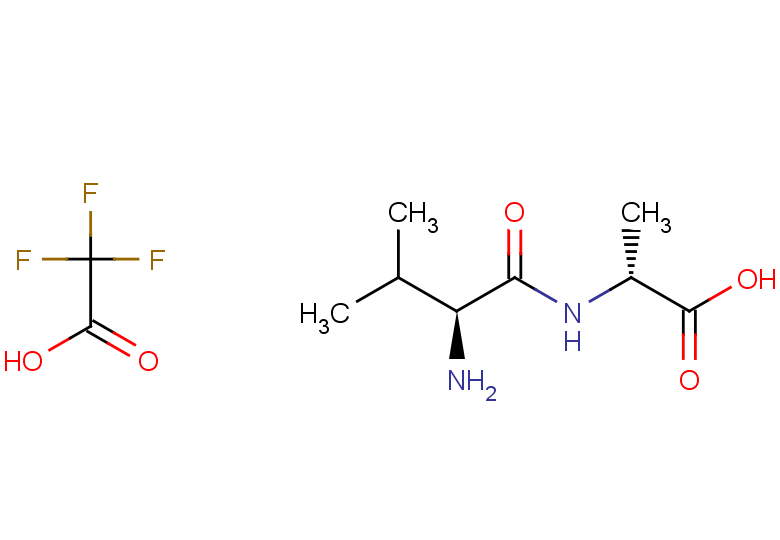 (2R)-2-[(2S)-2-amino-3-methylbutanamido]propanoic acid trifluoroacetate