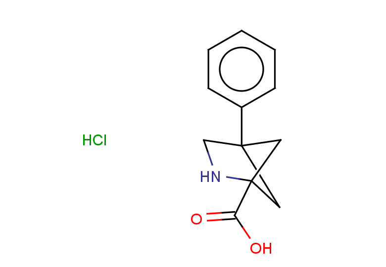4-phenyl-2-azabicyclo[2.1.1]hexane-1-carboxylic acid hydrochloride