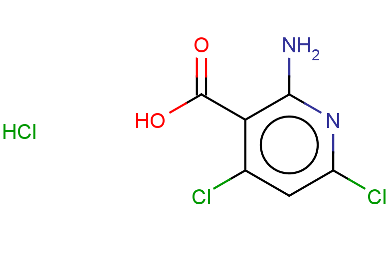 2-amino-4,6-dichloropyridine-3-carboxylic acid hydrochloride