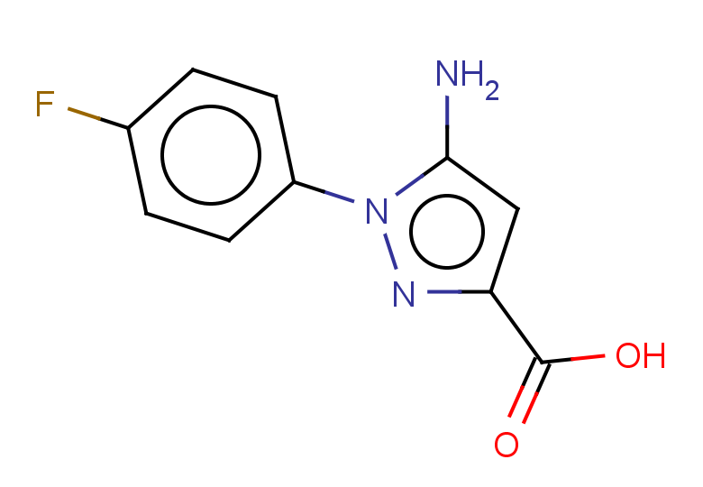 5-amino-1-(4-fluorophenyl)-1H-pyrazole-3-carboxylic acid