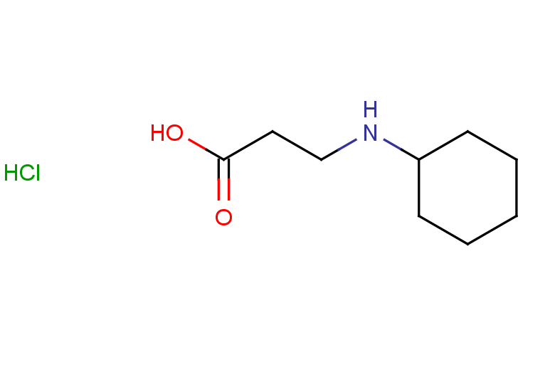 3-(cyclohexylamino)propanoic acid hydrochloride