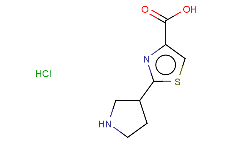 2-(pyrrolidin-3-yl)-1,3-thiazole-4-carboxylic acid hydrochloride