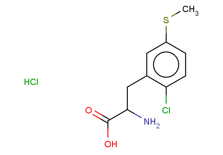2-amino-3-[2-chloro-5-(methylsulfanyl)phenyl]propanoic acid hydrochloride