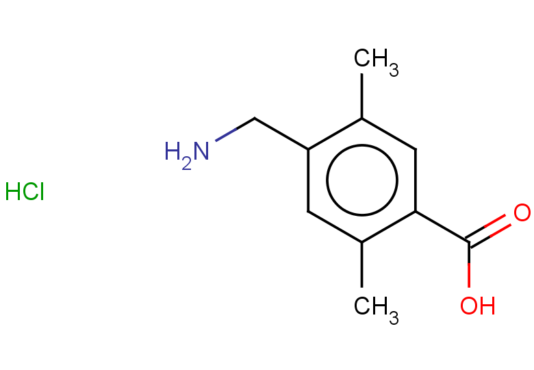 4-(aminomethyl)-2,5-dimethylbenzoic acid hydrochloride