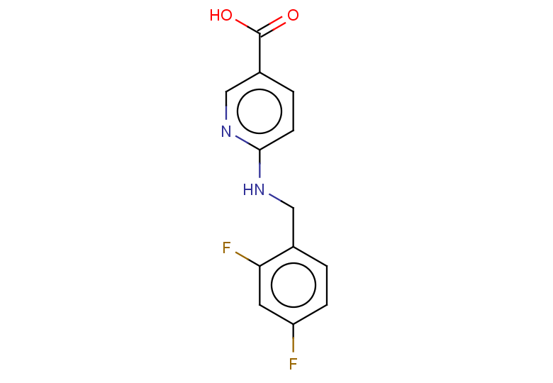 6-([(2,4-DIFLUOROPHENYL)METHYL]AMINO)PYRIDINE-3-CARBOXYLIC ACID