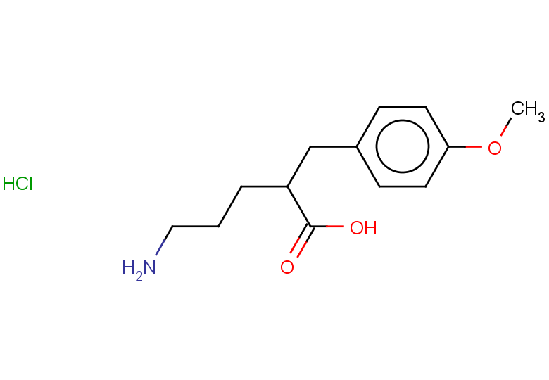 5-amino-2-[(4-methoxyphenyl)methyl]pentanoic acid hydrochloride