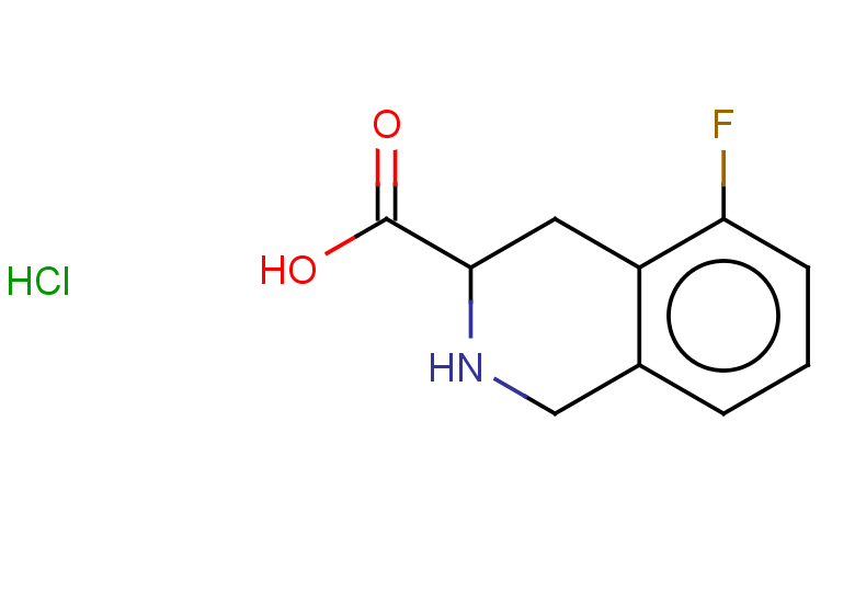 5-fluoro-1,2,3,4-tetrahydroisoquinoline-3-carboxylic acid hydrochloride