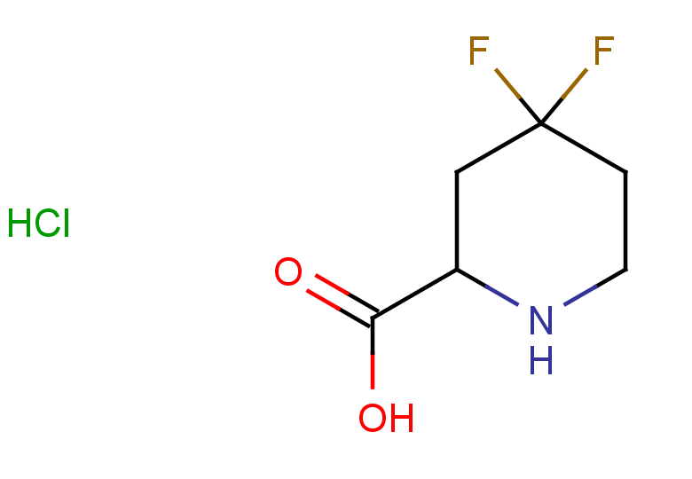 4,4-difluoropiperidine-2-carboxylic acid hydrochloride