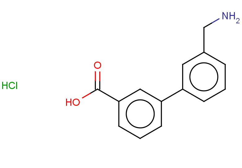 3-[3-(aminomethyl)phenyl]benzoic acid hydrochloride