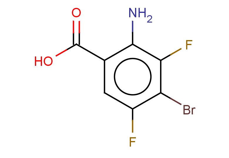 2-amino-4-bromo-3,5-difluorobenzoic acid