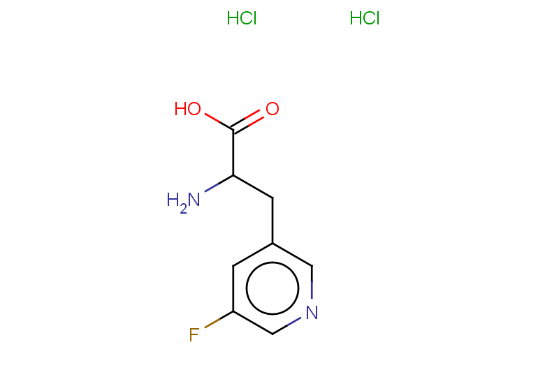 2-amino-3-(5-fluoropyridin-3-yl)propanoic acid dihydrochloride