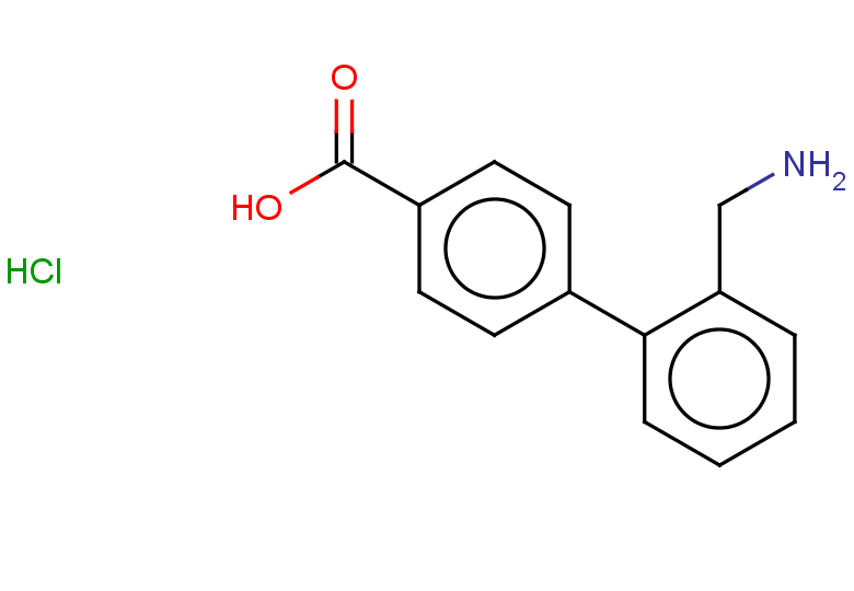 4-[2-(aminomethyl)phenyl]benzoic acid hydrochloride