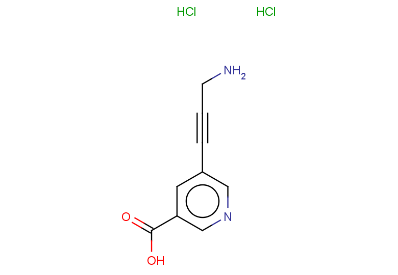 5-(3-aminoprop-1-yn-1-yl)pyridine-3-carboxylic acid dihydrochloride