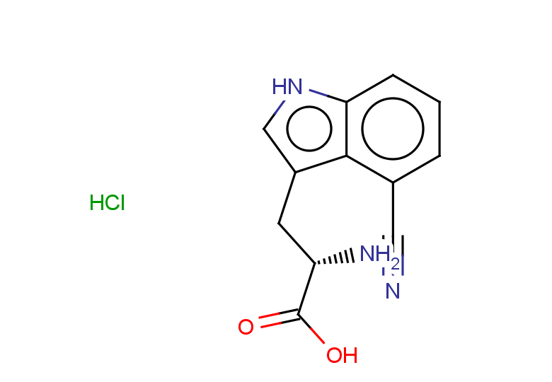 (2S)-2-amino-3-(4-cyano-1H-indol-3-yl)propanoic acid hydrochloride