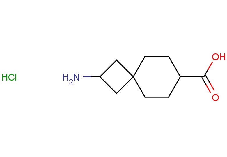 2-aminospiro[3.5]nonane-7-carboxylic acid hydrochloride