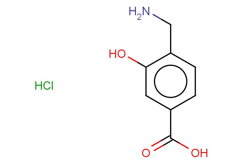 4-(aminomethyl)-3-hydroxybenzoic acid hydrochloride