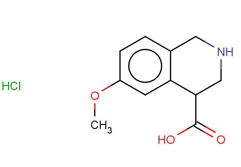 6-methoxy-1,2,3,4-tetrahydroisoquinoline-4-carboxylic acid hydrochloride
