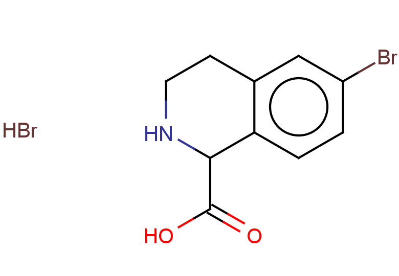 6-bromo-1,2,3,4-tetrahydroisoquinoline-1-carboxylic acid hydrobromide