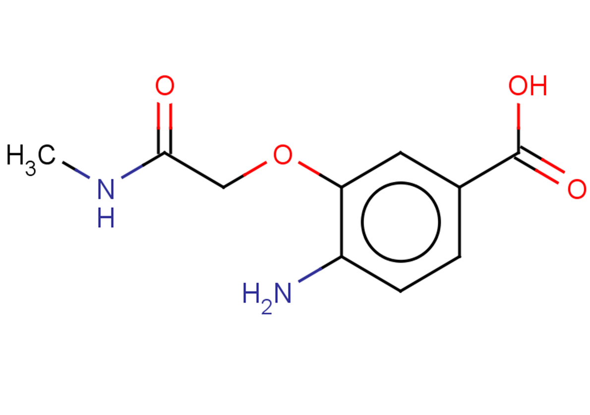 4-amino-3-[(methylcarbamoyl)methoxy]benzoic acid