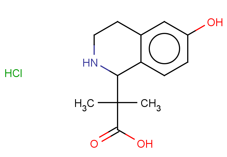 2-(6-hydroxy-1,2,3,4-tetrahydroisoquinolin-1-yl)-2-methylpropanoic acid hydrochloride