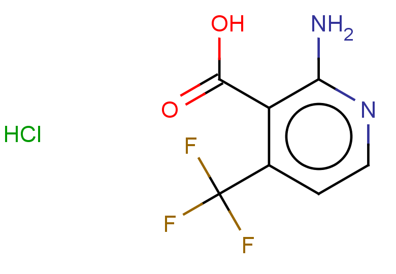 2-amino-4-(trifluoromethyl)pyridine-3-carboxylic acid hydrochloride