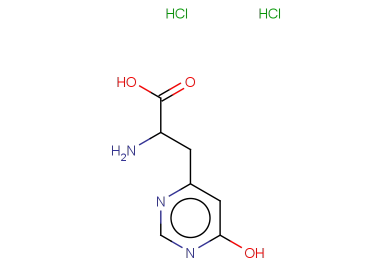 2-amino-3-(6-hydroxypyrimidin-4-yl)propanoic acid dihydrochloride