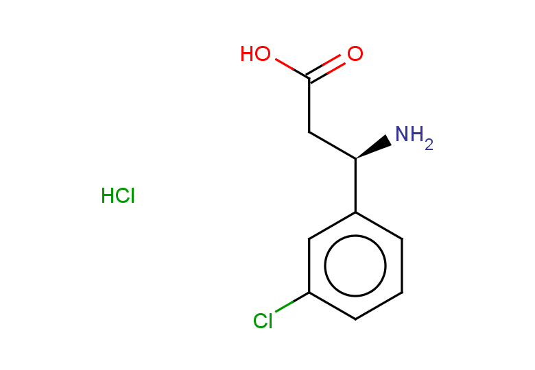 (3R)-3-amino-3-(3-chlorophenyl)propanoic acid hydrochloride