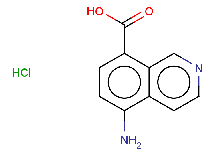 5-aminoisoquinoline-8-carboxylic acid hydrochloride