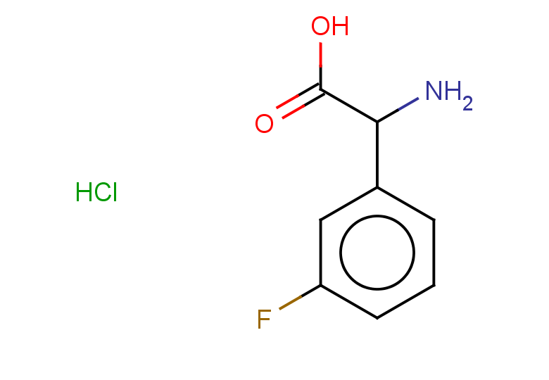 2-amino-2-(3-fluorophenyl)acetic acid hydrochloride