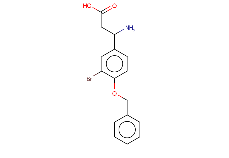 3-amino-3-[4-(benzyloxy)-3-bromophenyl]propanoic acid