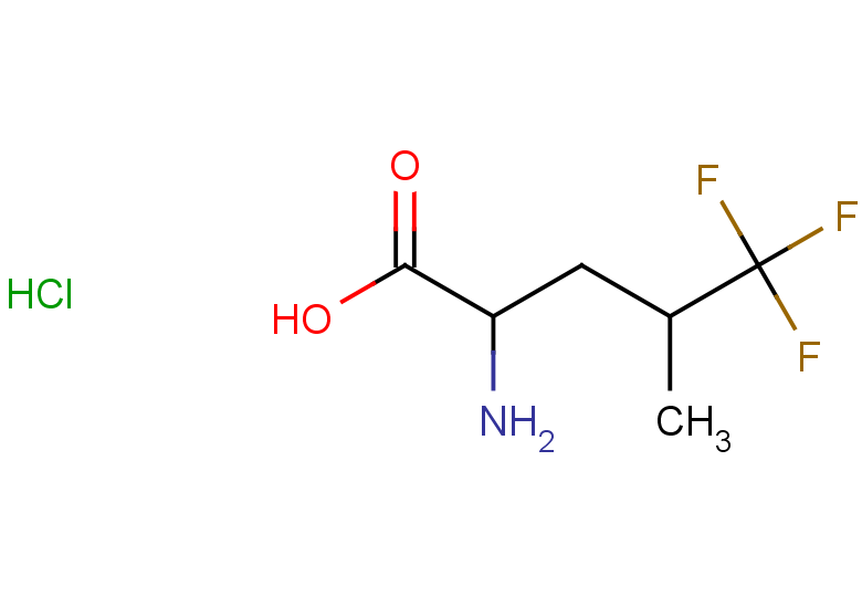 2-amino-5,5,5-trifluoro-4-methylpentanoic acid hydrochloride