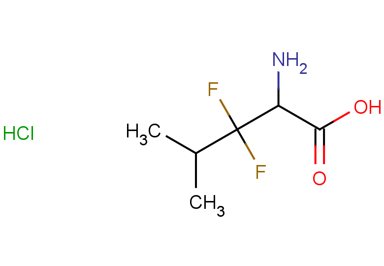 2-amino-3,3-difluoro-4-methylpentanoic acid hydrochloride