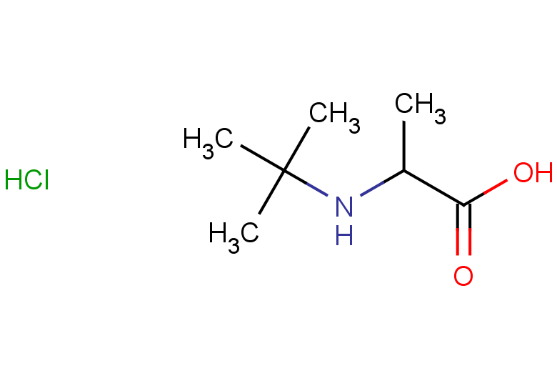 2-(tert-butylamino)propanoic acid hydrochloride