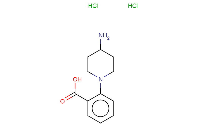 2-(4-aminopiperidin-1-yl)benzoic acid dihydrochloride