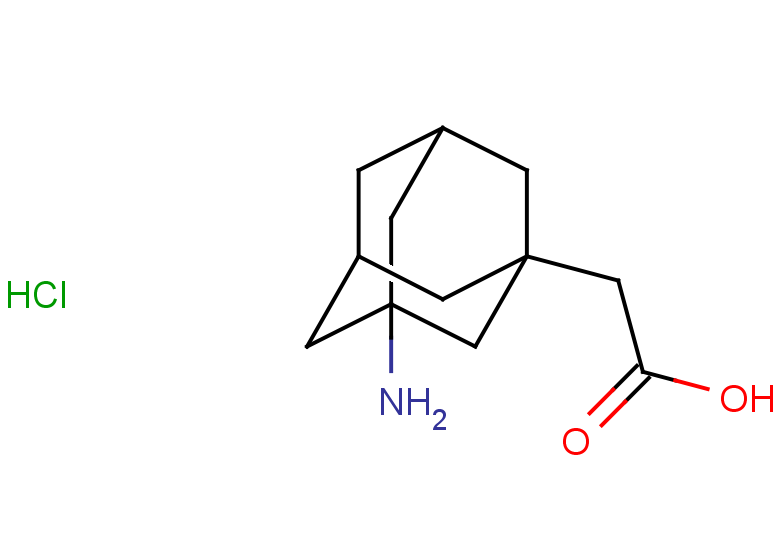 2-(3-aminoadamantan-1-yl)acetic acid hydrochloride