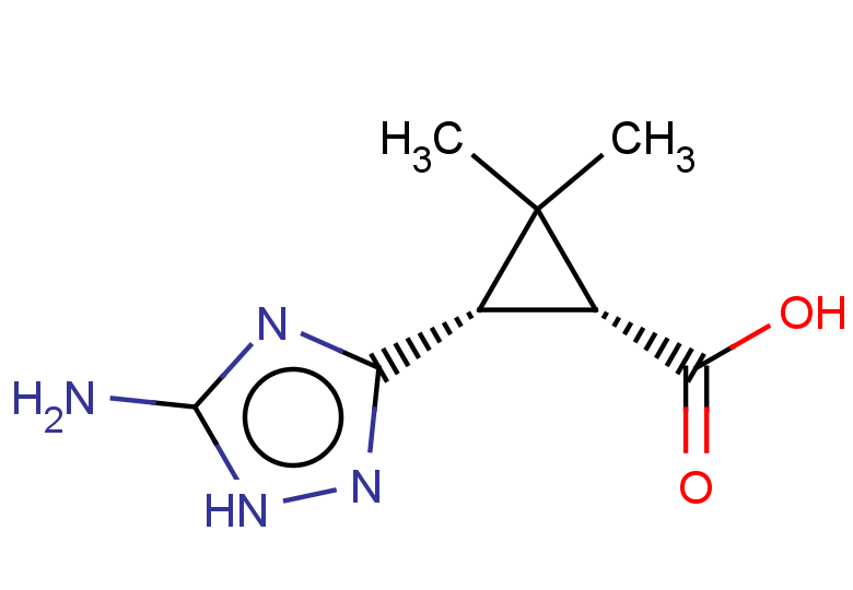 rac-(1R,3S)-3-(5-amino-1H-1,2,4-triazol-3-yl)-2,2-dimethylcyclopropane-1-carboxylic acid, cis