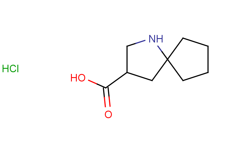 1-azaspiro[4.4]nonane-3-carboxylic acid hydrochloride