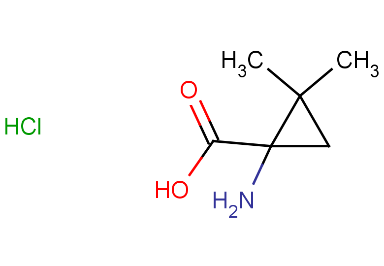 1-amino-2,2-dimethylcyclopropane-1-carboxylic acid hydrochloride