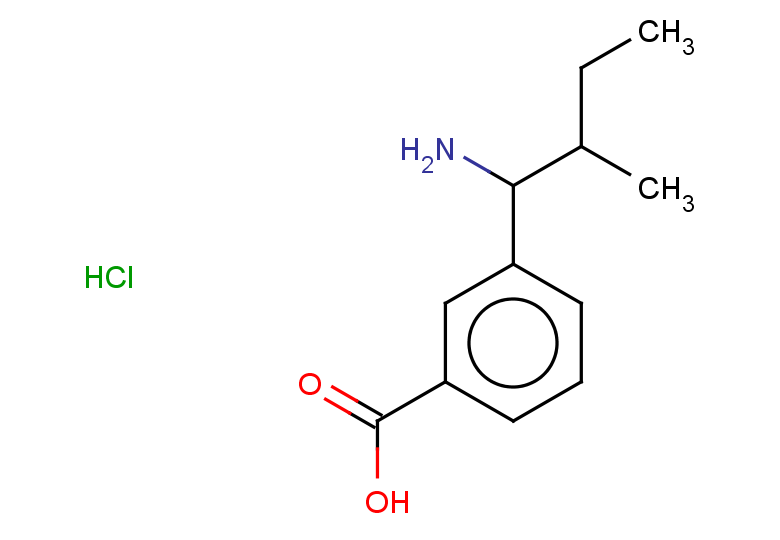 3-(1-amino-2-methylbutyl)benzoic acid hydrochloride