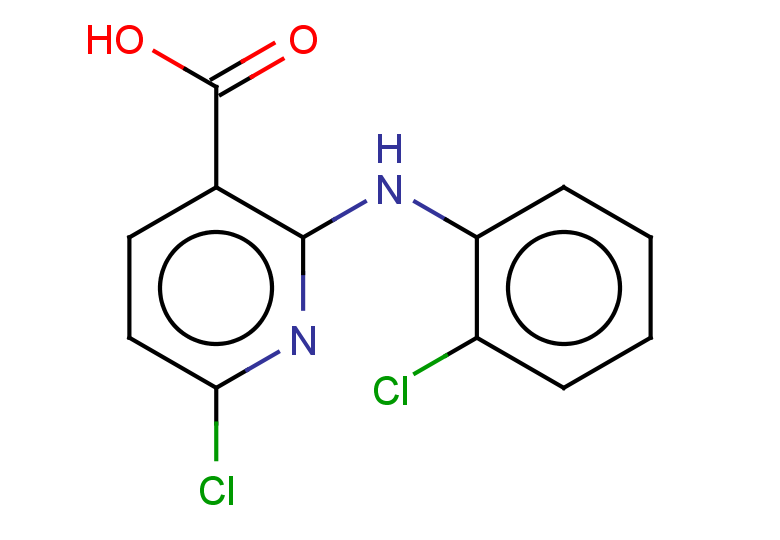 6-chloro-2-[(2-chlorophenyl)amino]pyridine-3-carboxylic acid