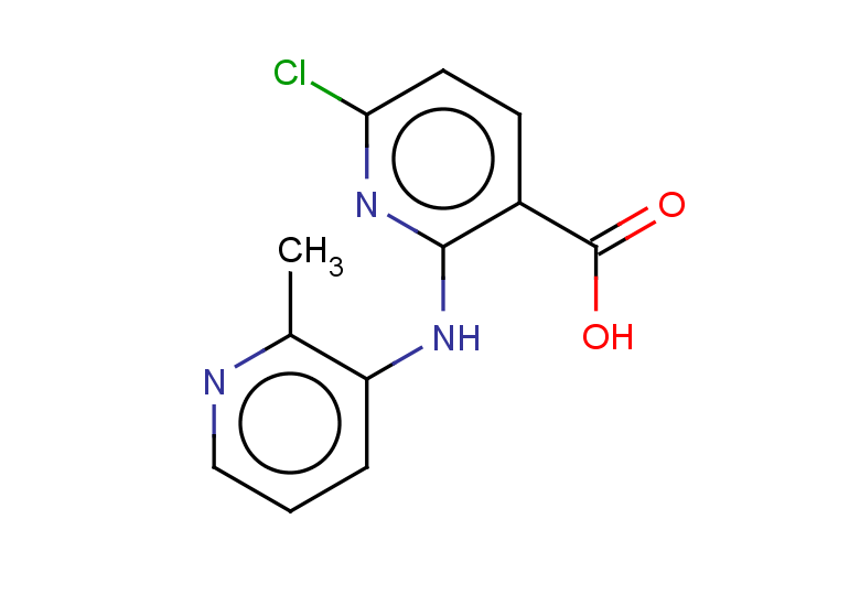 6-chloro-2-[(2-methylpyridin-3-yl)amino]pyridine-3-carboxylic acid