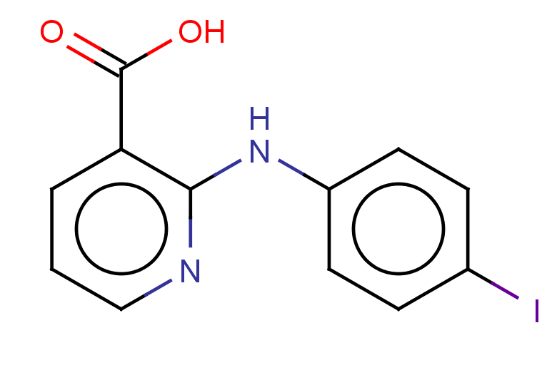 2-[(4-iodophenyl)amino]pyridine-3-carboxylic acid